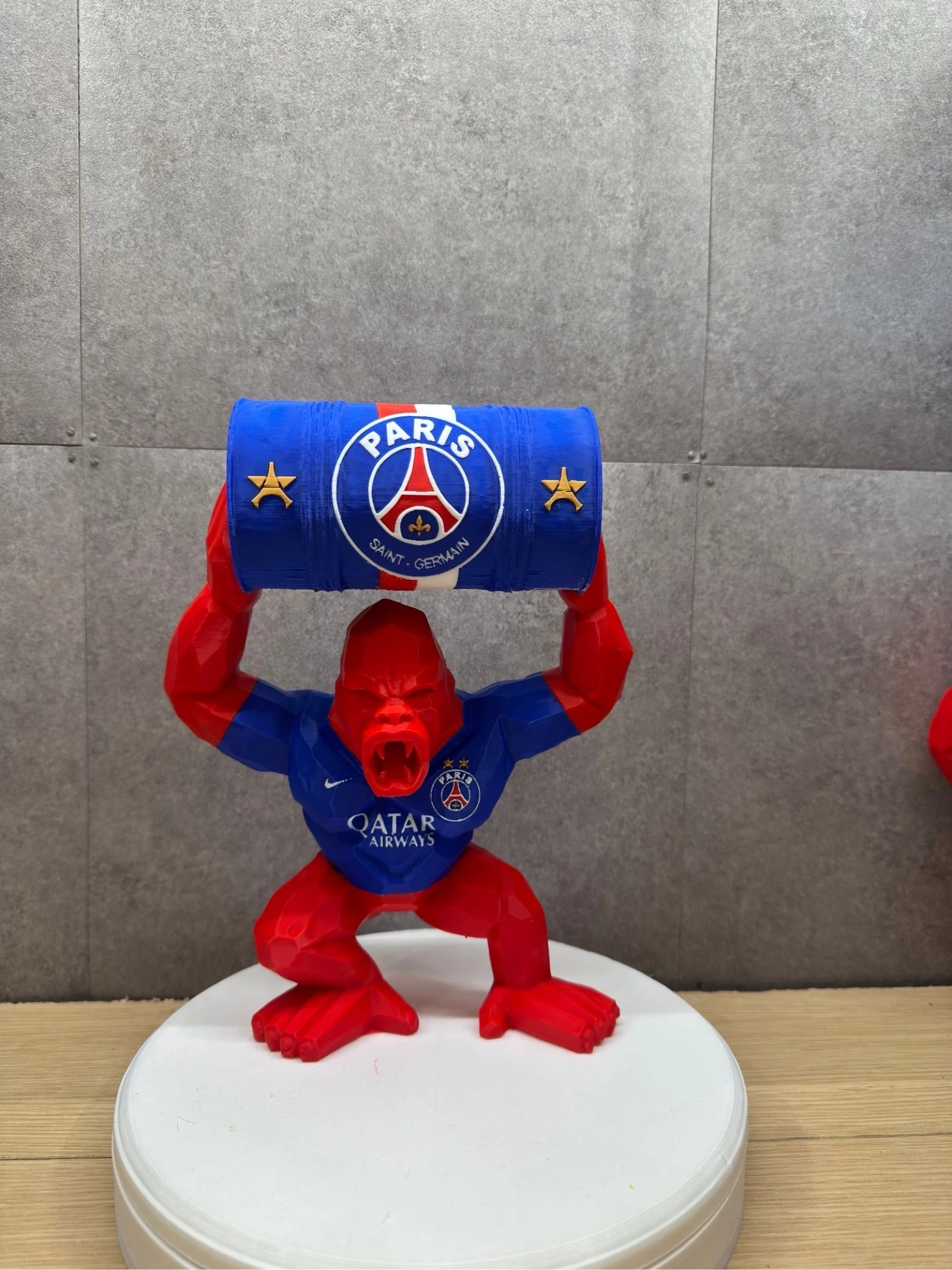 Gorille PSG 2 étoiles - Ligue des champions 24,5cm